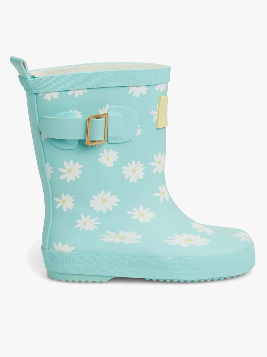 Petite Chérie Atelier Stella Gummistövlar, Flower Turquoise, 27
