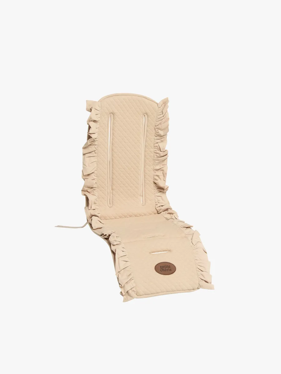 Petite Chérie  Soft Quilted Sittdyna, Melange Beige