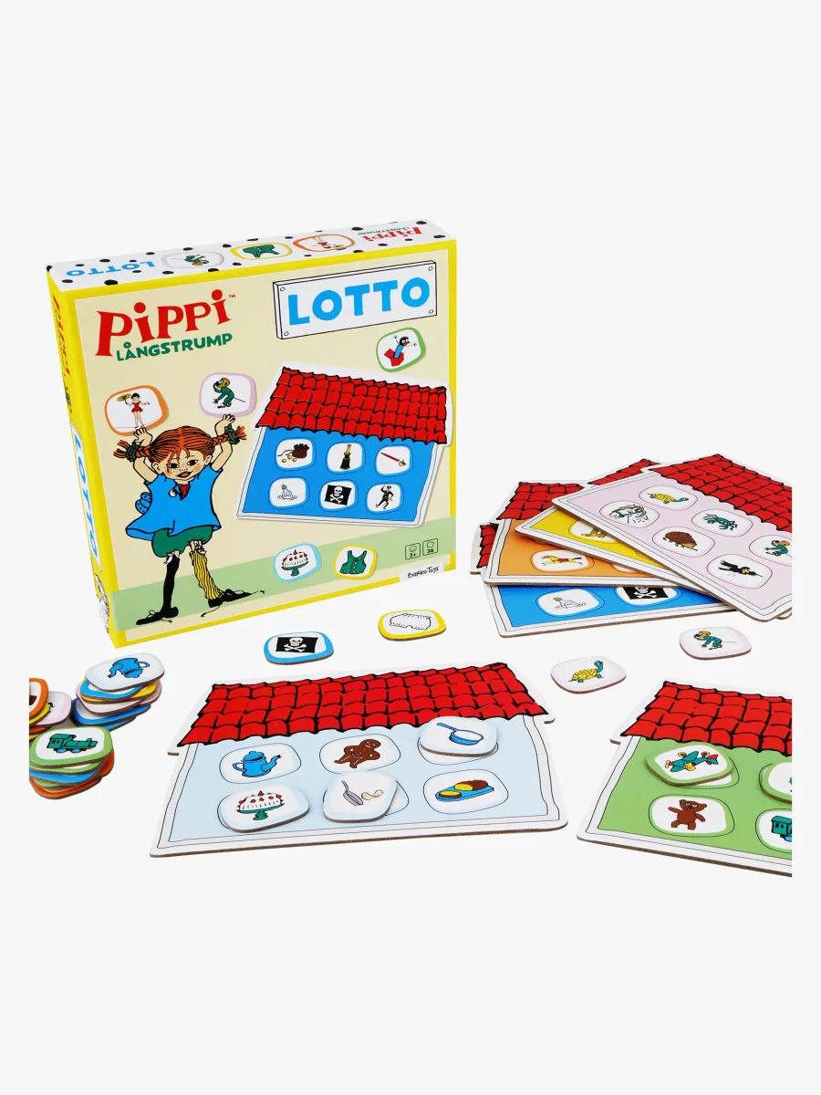 Pippi Långstrump Pippi Långstrump Lotto Spel