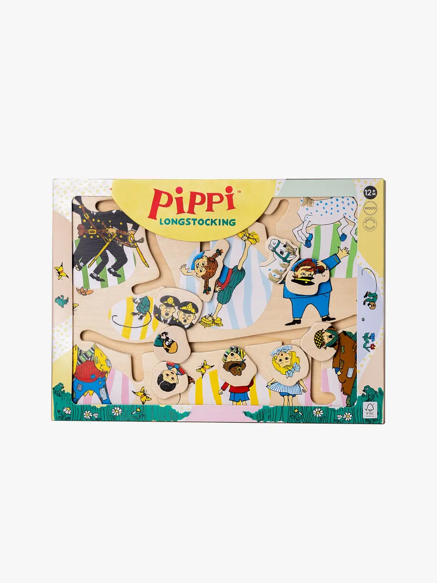 Pippi Långstrump Labyrint-pussel