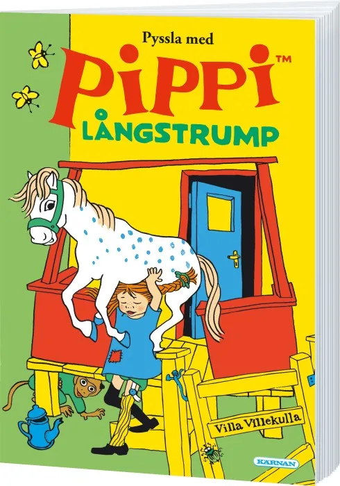 Pippi Långstrump Pysselbok med klistermärken