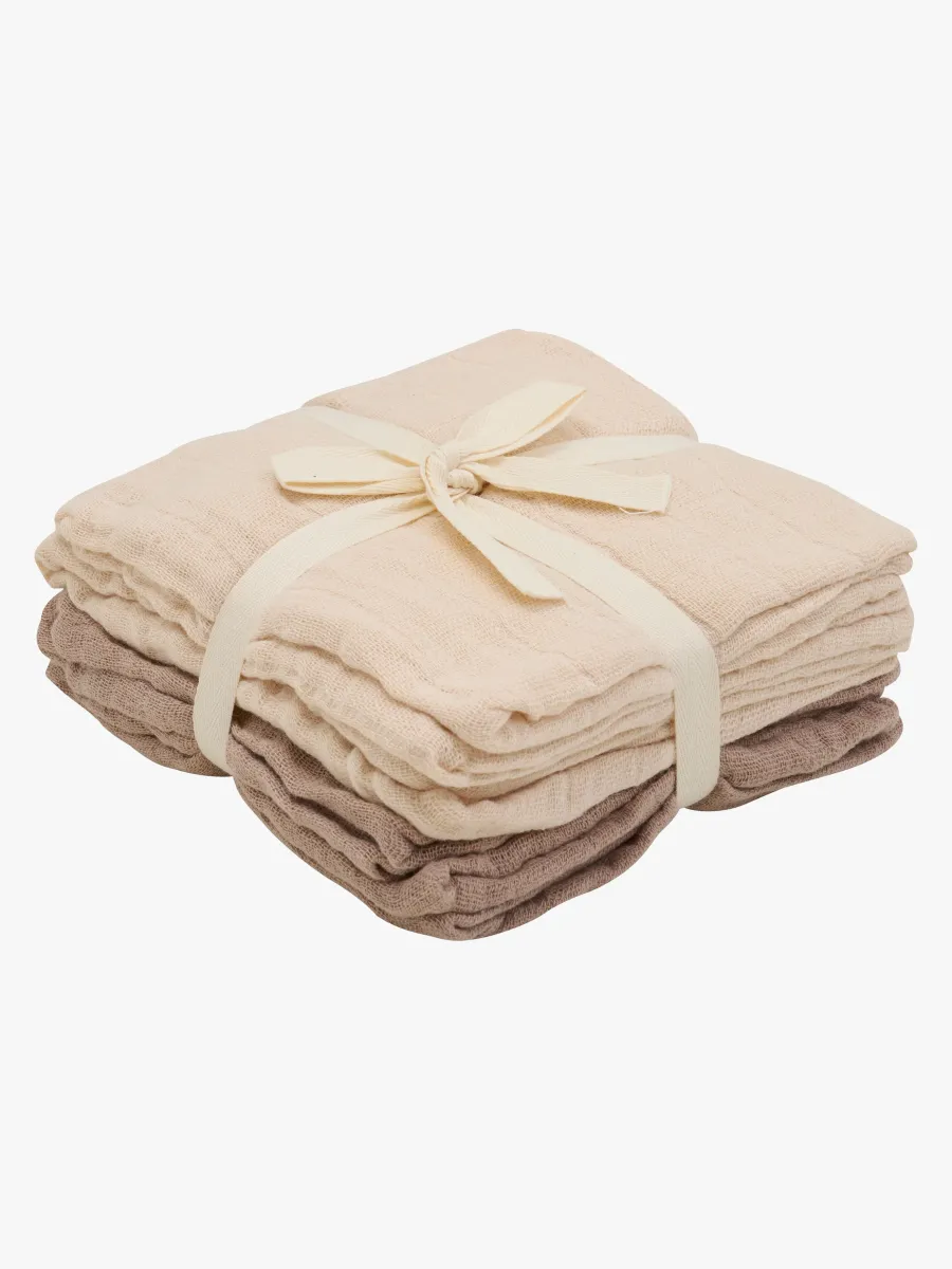 Pippi Muslinfilt 4-Pack, Nomad