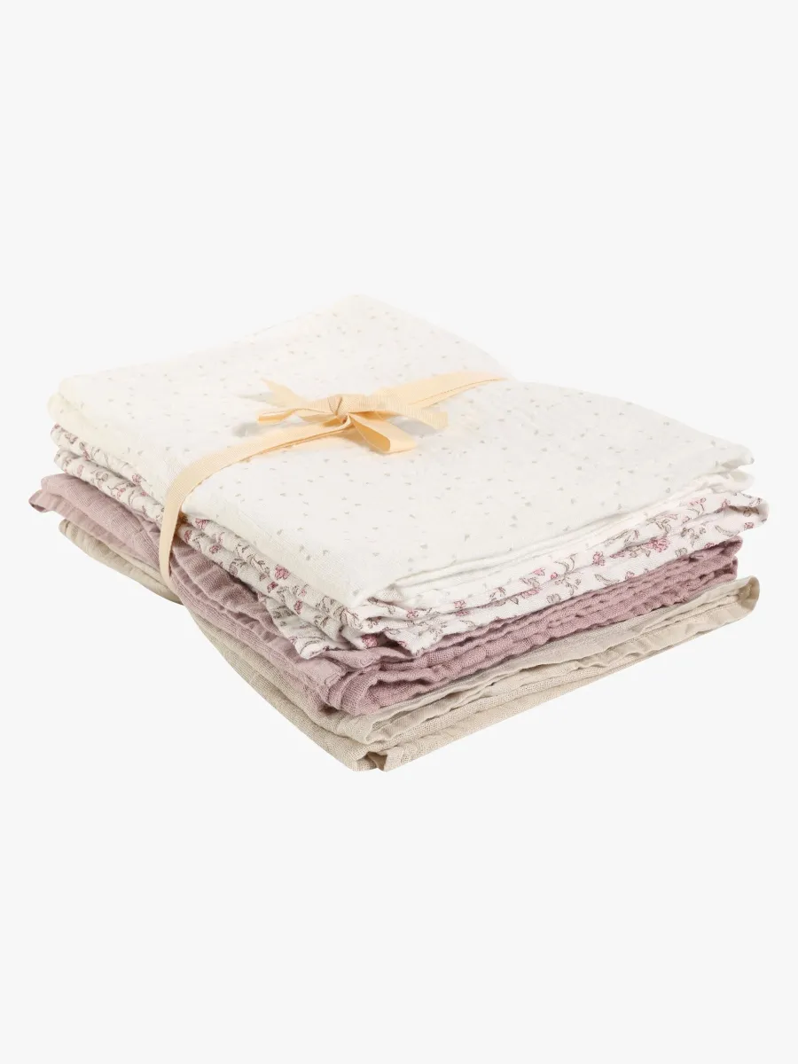 Pippi Muslinfilt 8-Pack, Violet Ice