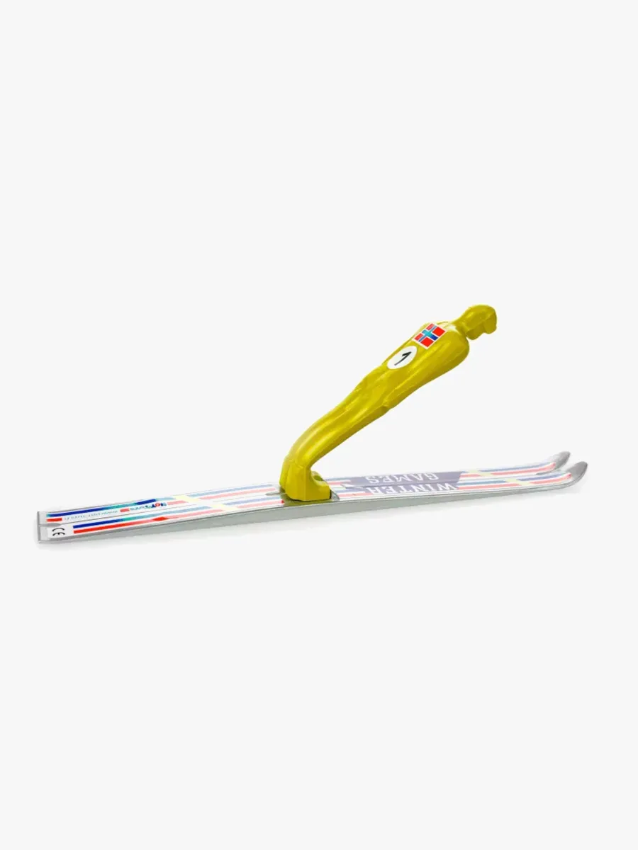 Plastex Skihopper Figur 21 Cm, Gul