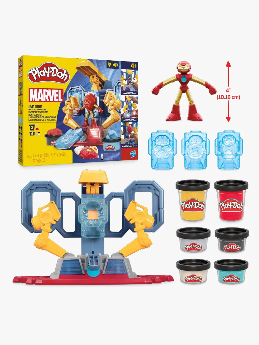 Play-Doh Iron Man Armor Maker Lab Lekset
