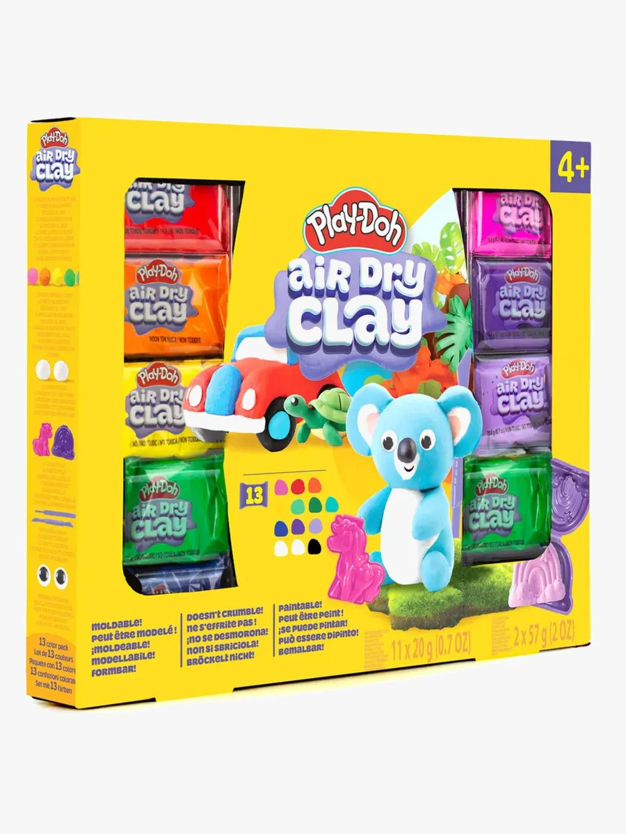 Play-Doh Leklera Air Dry 13 Färger