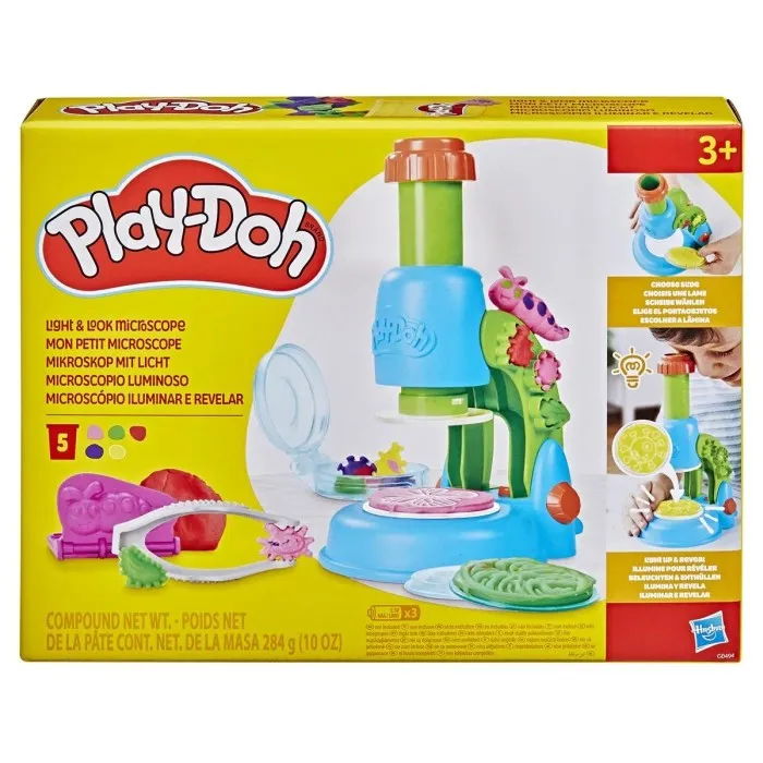 Play-Doh Wonder Glow Microscope Playset