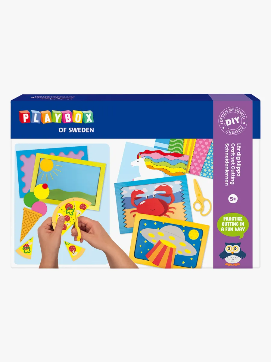 Playbox Pysselset Lär Dig Klippa