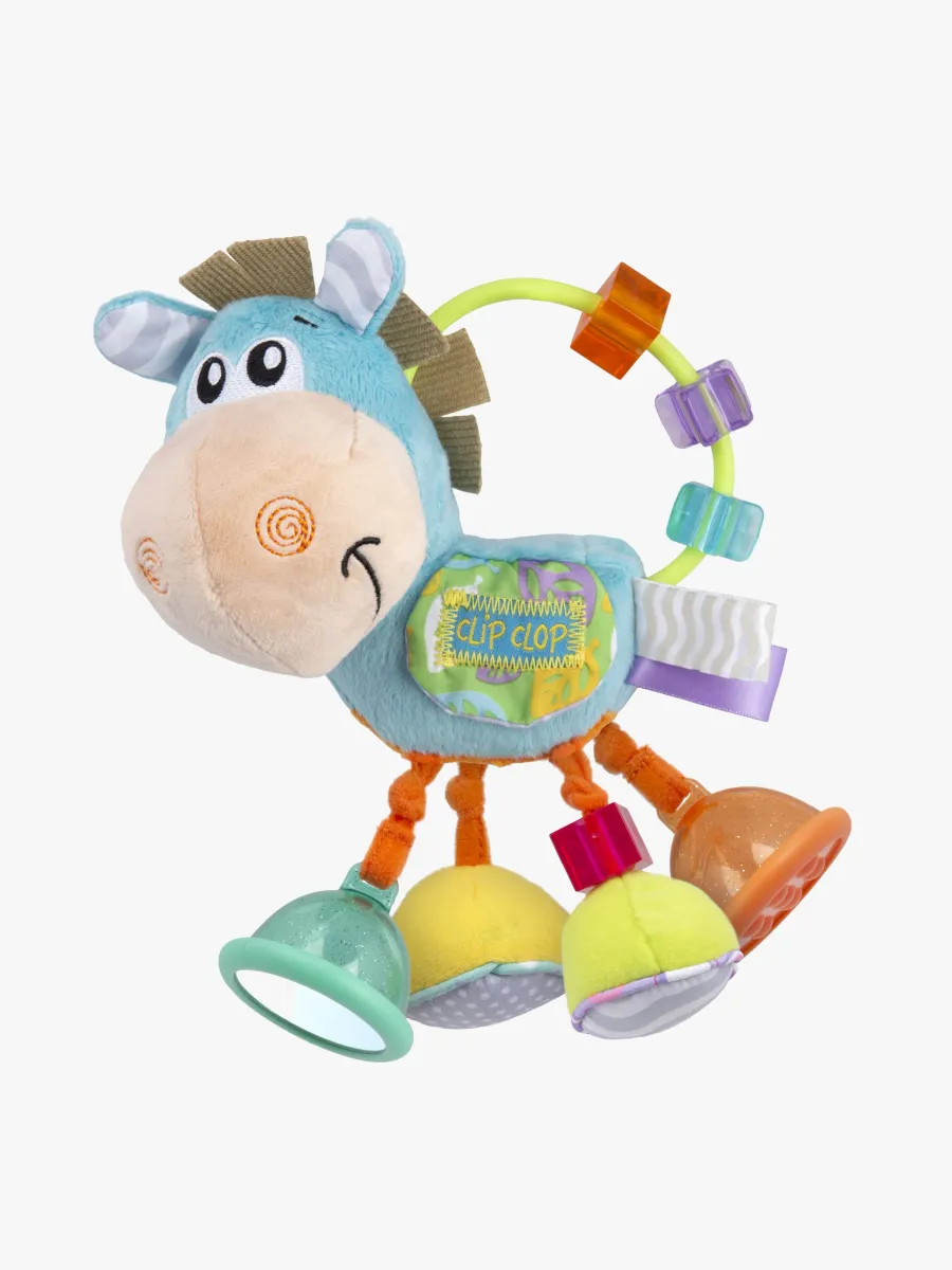 PlayGro Clip Clop Aktivitetsleksak Skallra med Spegel