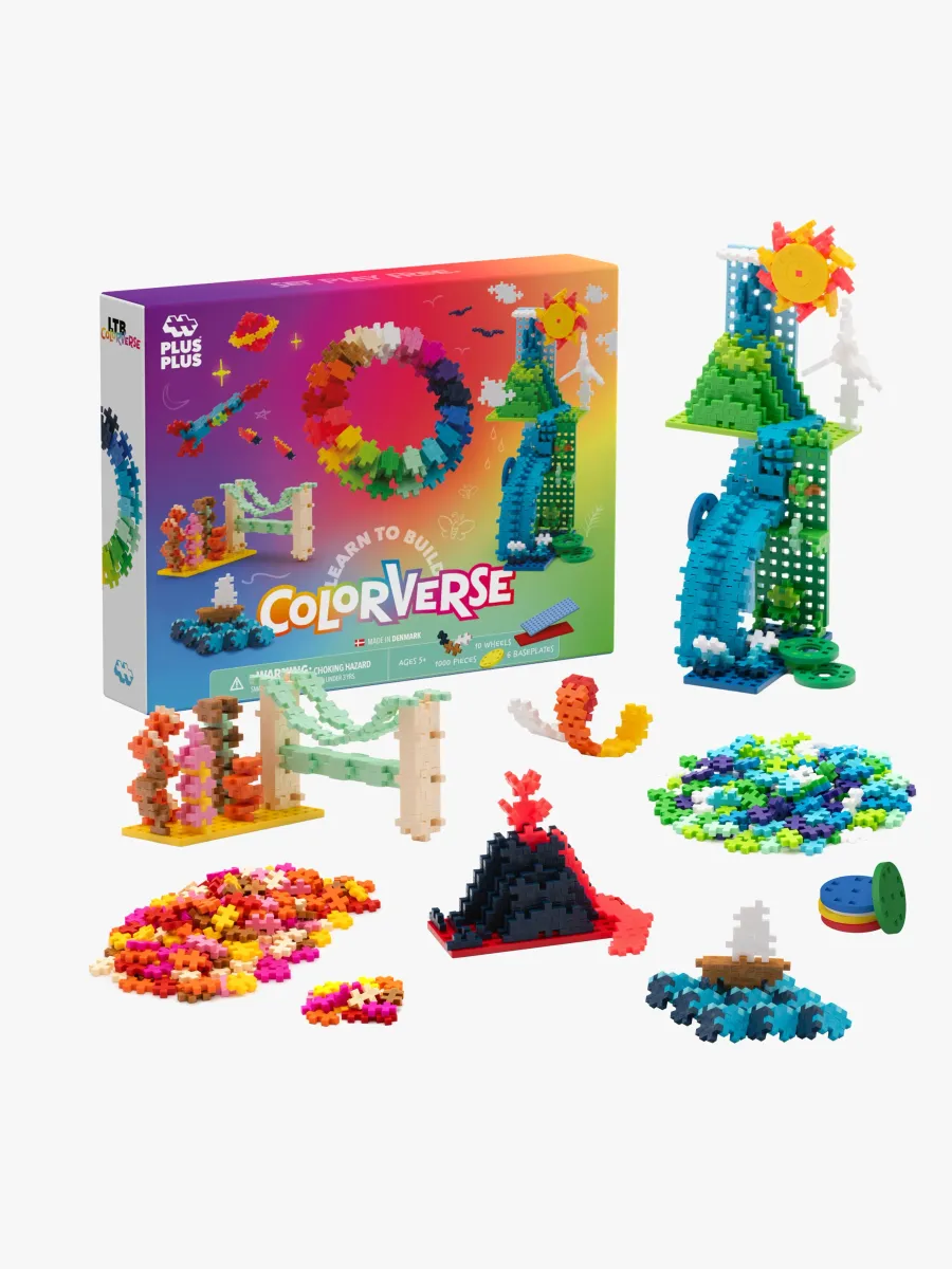 Plus-Plus Learn To Build Colorverse Super Byggset
