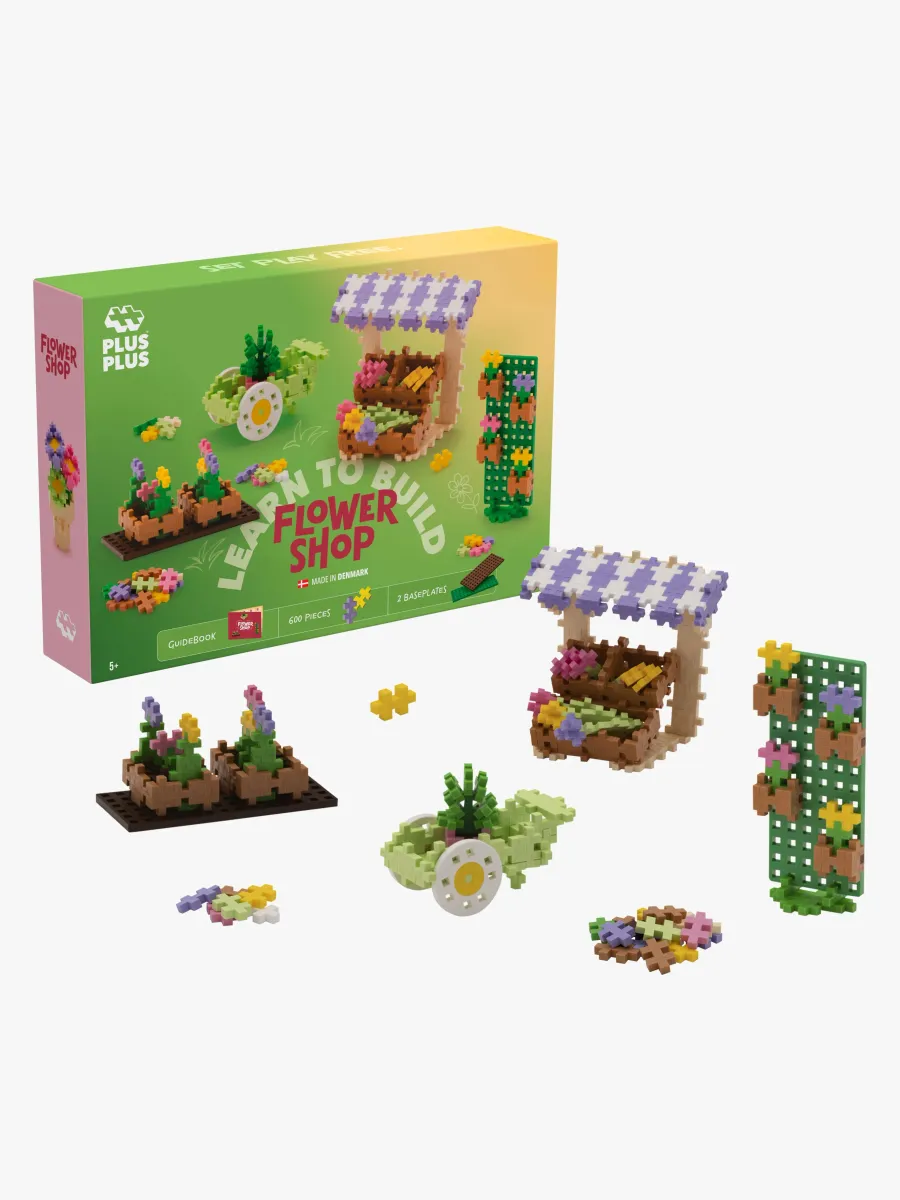 Plus-Plus Learn To Build Flower Shop Byggset