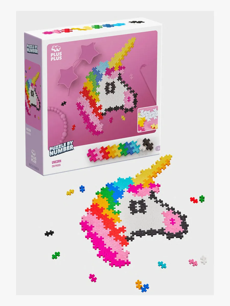 Plus-Plus Unicorn Barnpussel