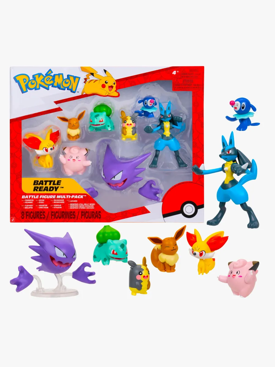 Pokémon Battle Figurset 8-Pack