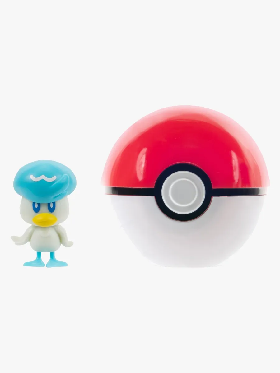 Pokémon Clip 'N' Go Lekset Quaxly med Pokéboll