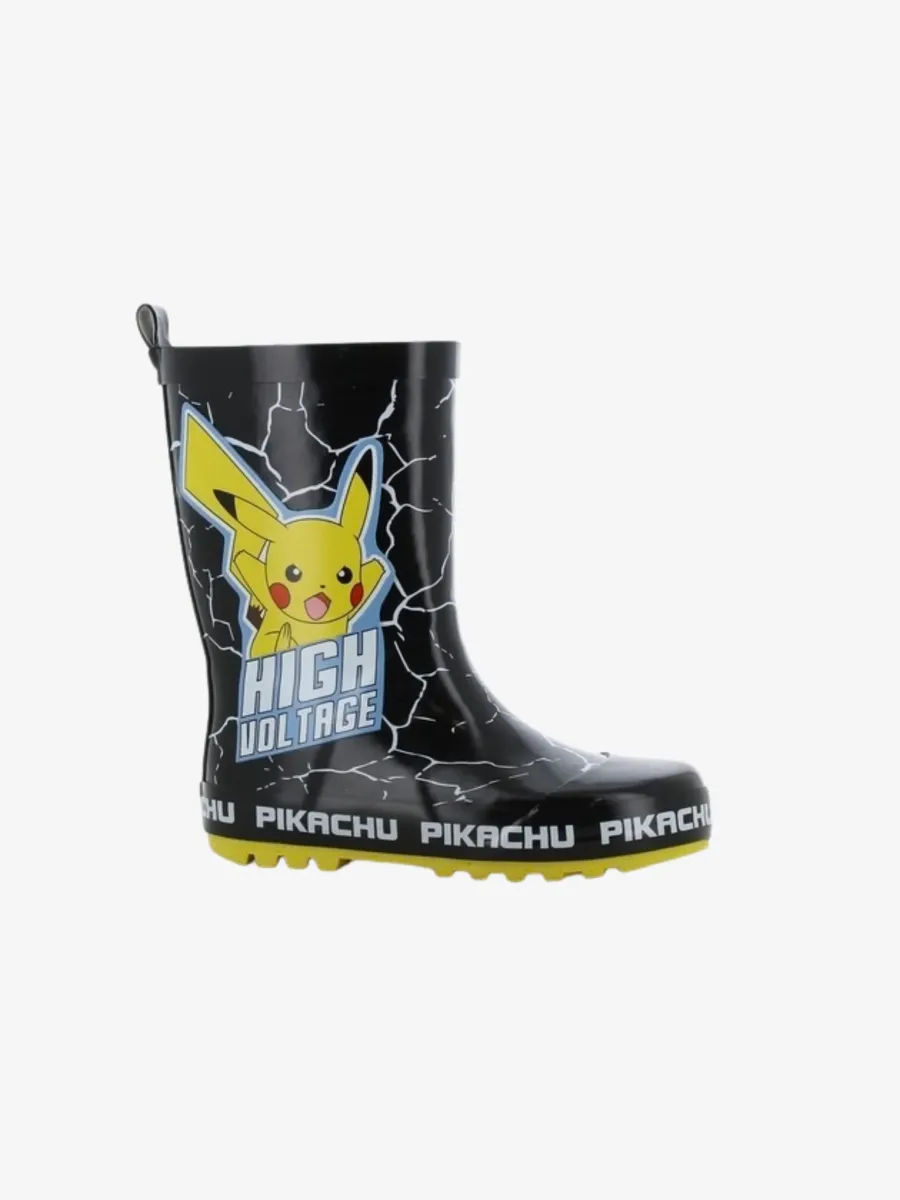 Pokémon Gummistövlar, Black/Yellow, 31
