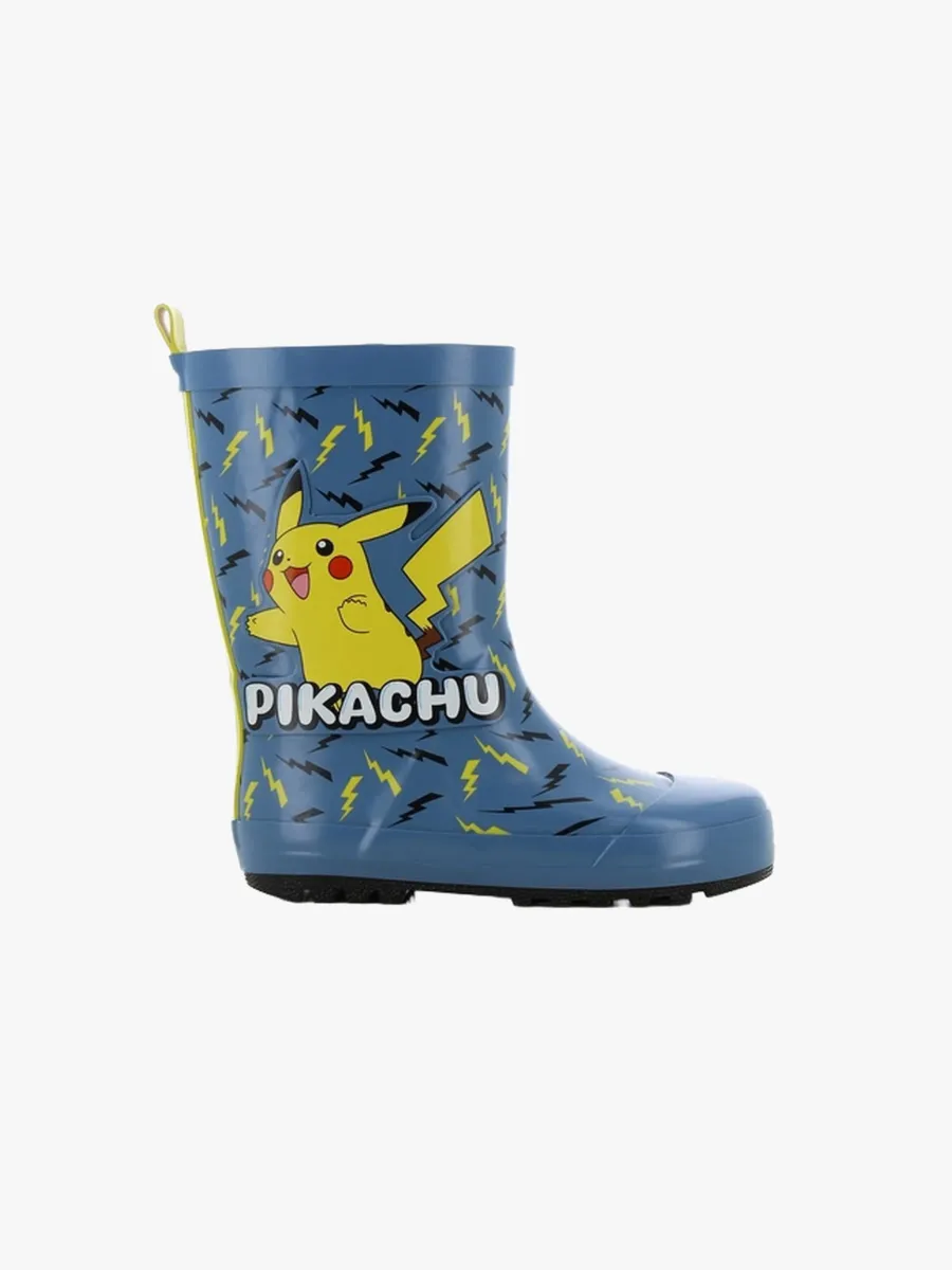 Pokémon Gummistövlar, Grey Blue/Yellow, 25