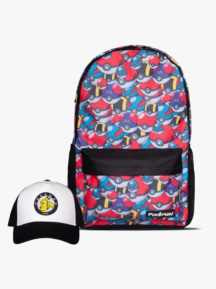 Pokémon Ryggsäck &  Keps, Pokéball