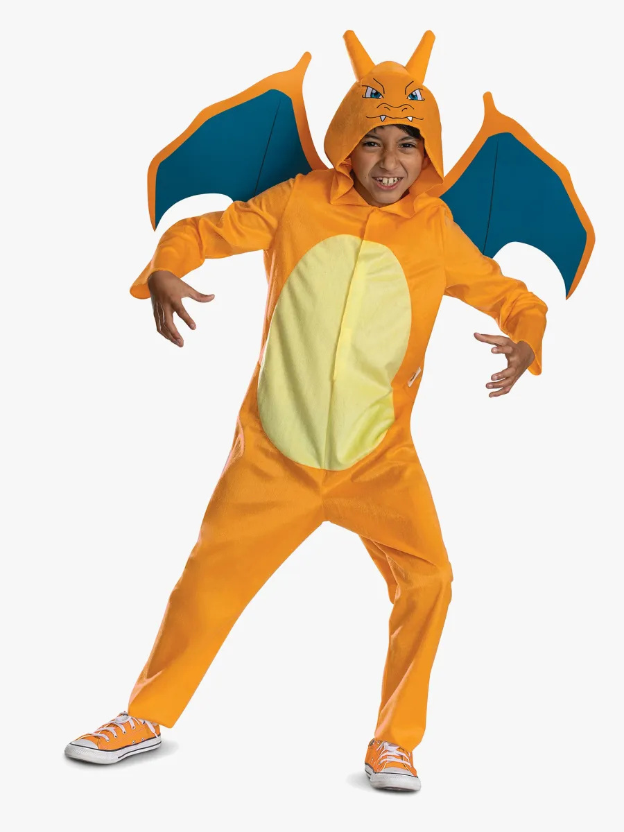Pokémon Utklädnad med Huva Charizard, 7-8 år