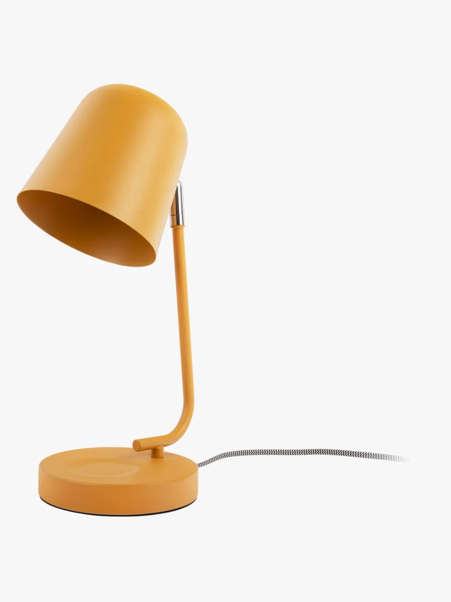 PresentTime Encantar Bordslampa, Ochre Yellow, Barnrum