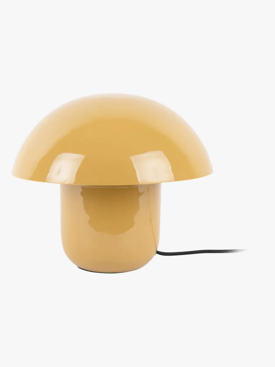 PresentTime Fat Mushroom Bordslampa, Honey Yellow, Barnrum