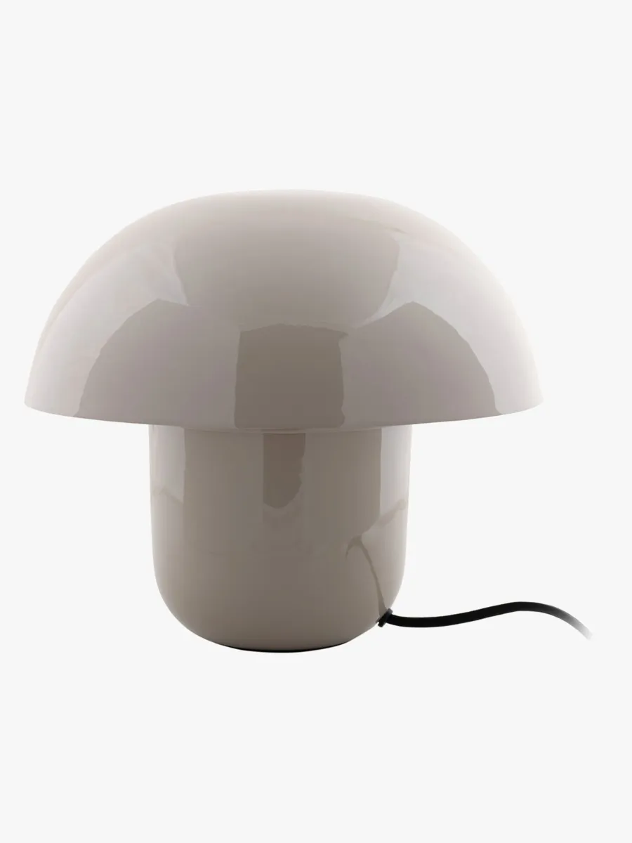 PresentTime Fat Mushroom Bordslampa, Warm Grey, Barnrum