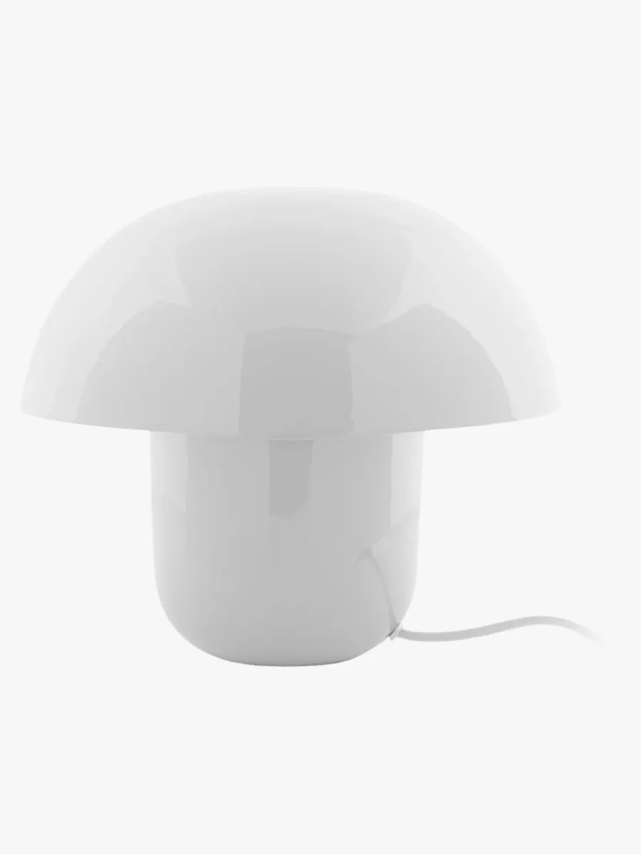 PresentTime Fat Mushroom Bordslampa, White, Barnrum