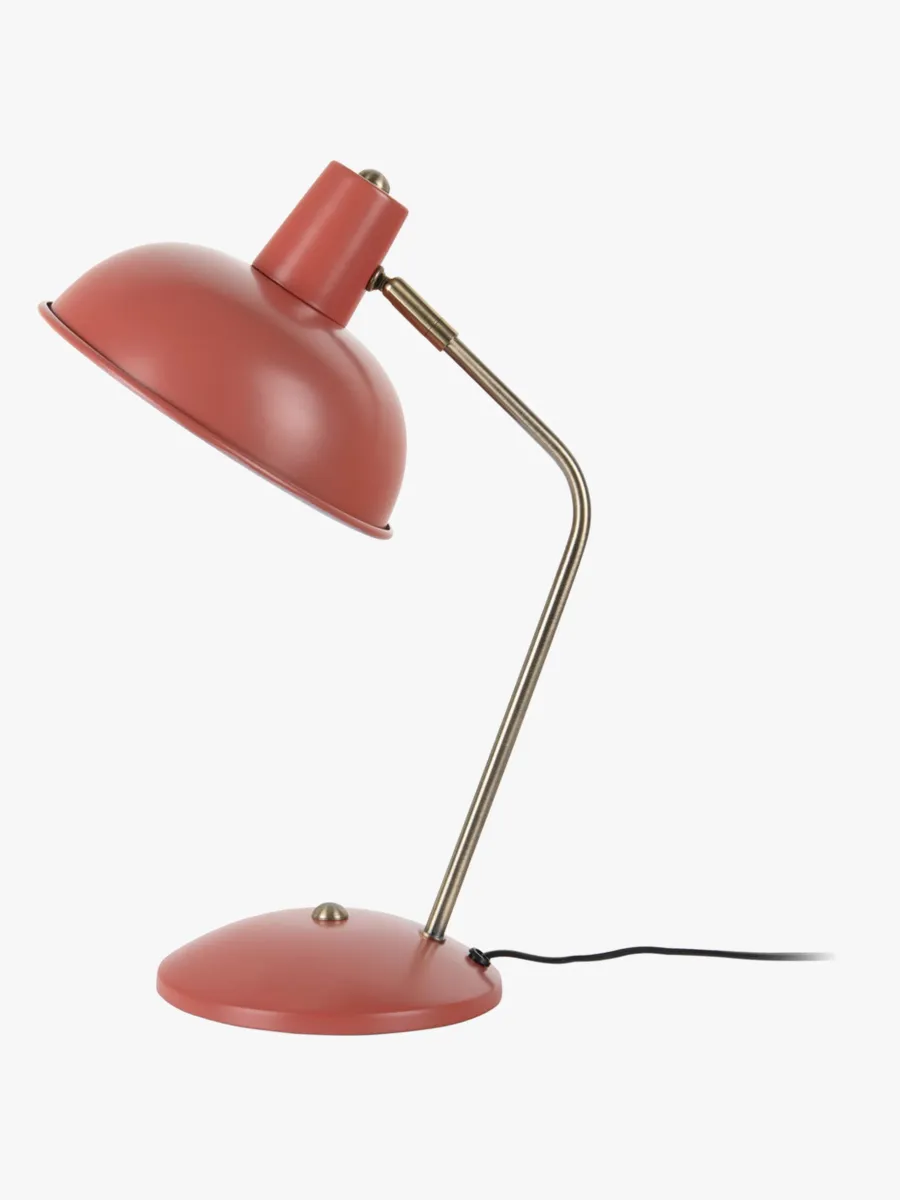 PresentTime Hood Bordslampa, Red Ochre, Barnrum