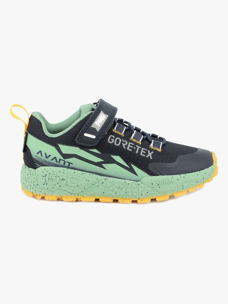 Primigi Pim GTX Sneakers, Navy/Green, 34
