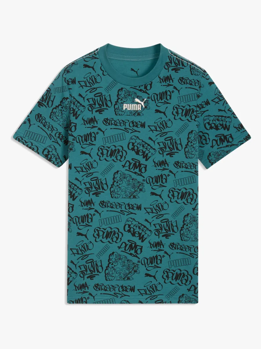 Puma MID90s T-shirt, Grön, 152