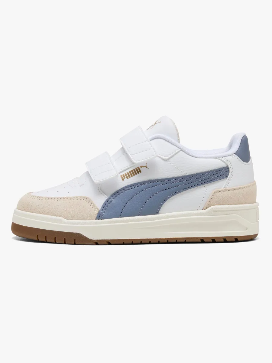 Puma Shuffle Downtown Lo OG V PS Sneakers, Sky/Gold, 32