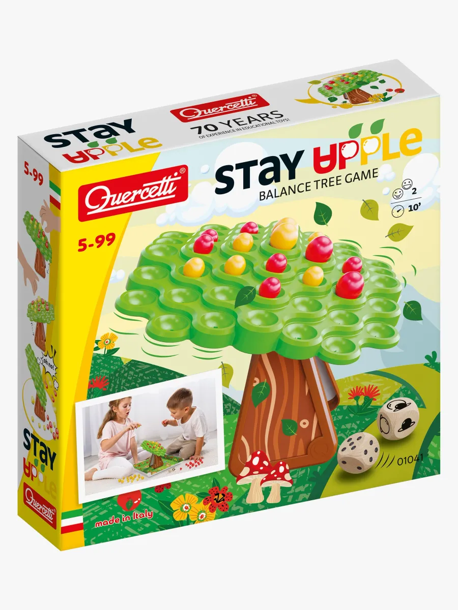 Quercetti Stay Apple Balansspel