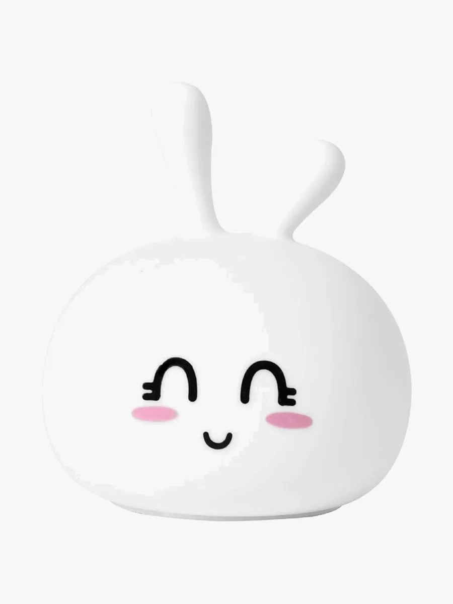 Rabbit &  Friends Lampa Stor kanin, Happy Vit, Barnrum