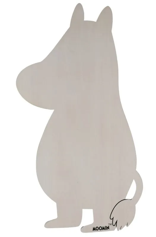 Rätt Start nattlampa i trä (vitlaserad), Mumin