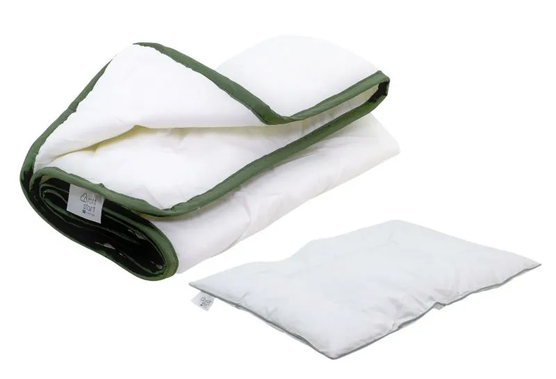 Rätt Start paket (täcke & kudde) vagn/vagga, mellan (3 TOG)