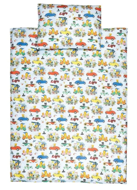 Rätt Start påslakanset vagn/vagga, Bamse