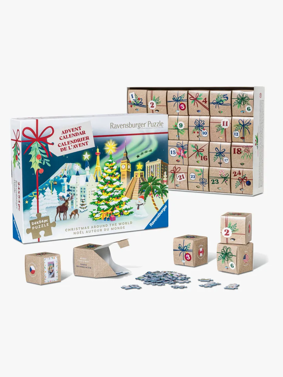 Ravensburger Adventskalender Pussel  2025