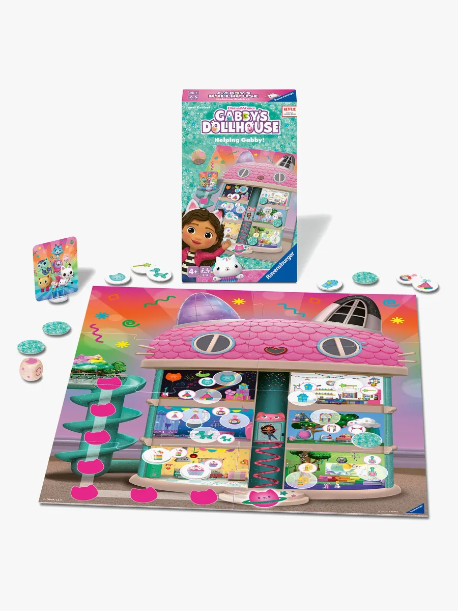 Ravensburger Gabby's Dollhouse Barnspel Helping Gabby