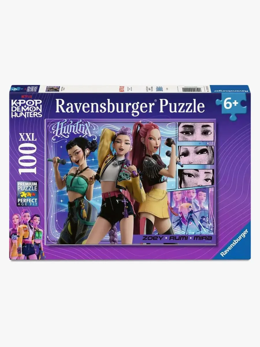 Ravensburger K-Pop Demon Hunters Pussel XXL Derpy &  Sussie 300 Bitar