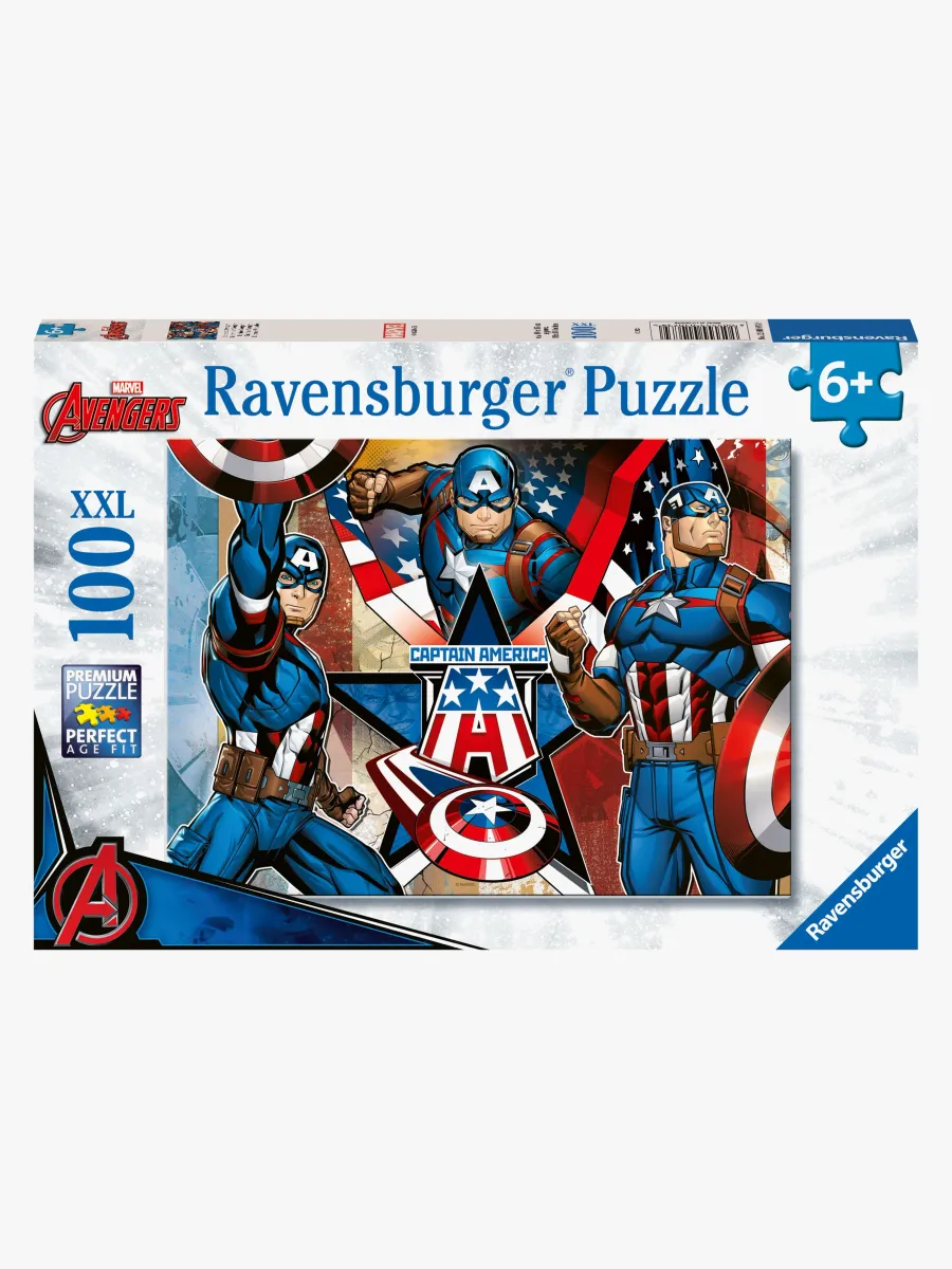 Ravensburger Marvel Avengers Captain America XXL Pussel 100 Bitar