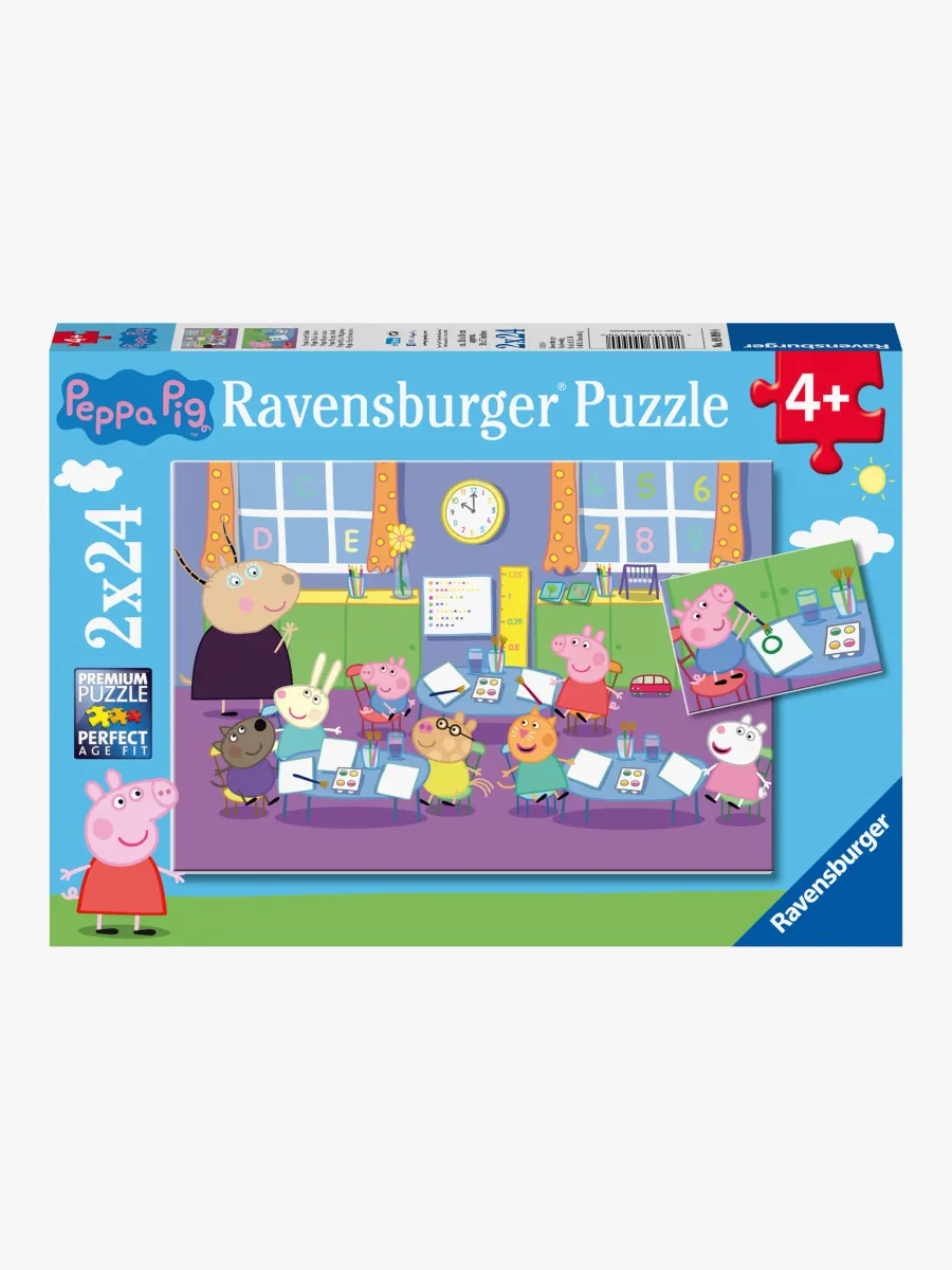 Ravensburger Pussel Greta Gris, 2X24 Bitar