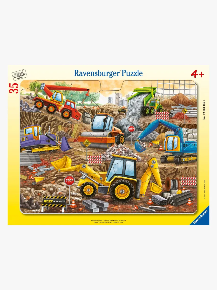 Ravensburger Rampussel Byggarbetsplats 35 Bitar