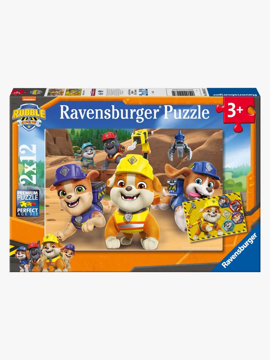 Ravensburger Rubble &  Crew Pussel 2x12 Bitar