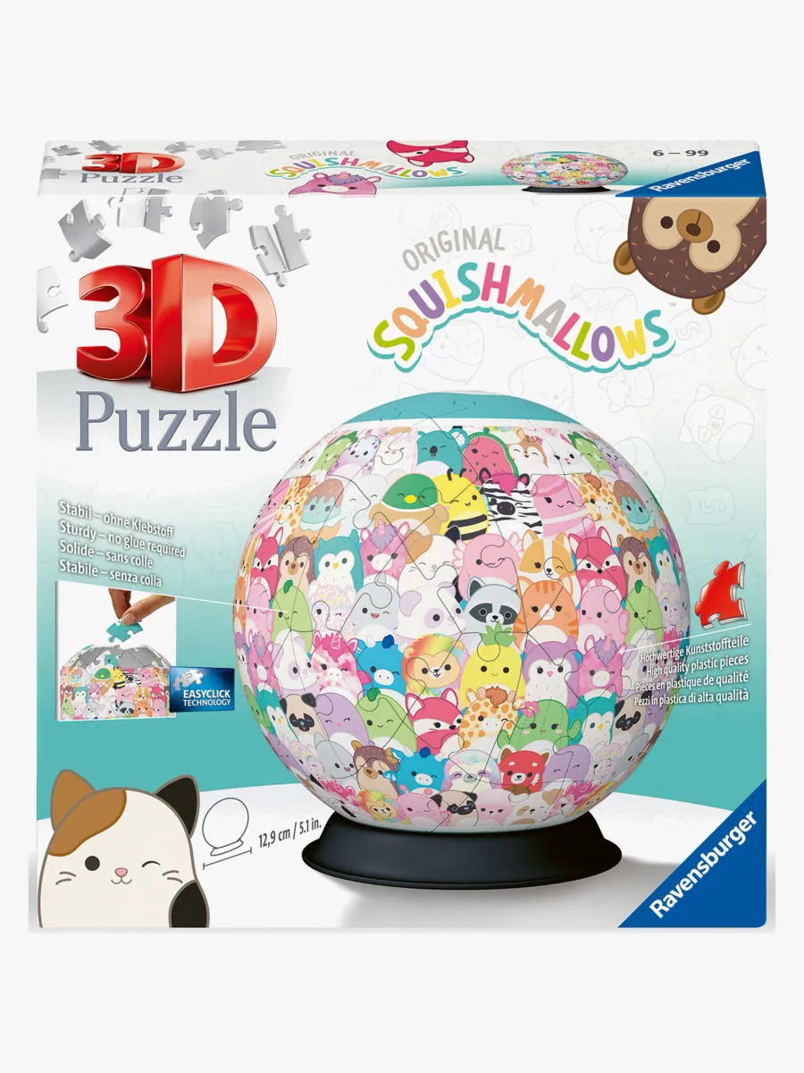 Ravensburger Squishmallows 3D-pussel 72 Bitar