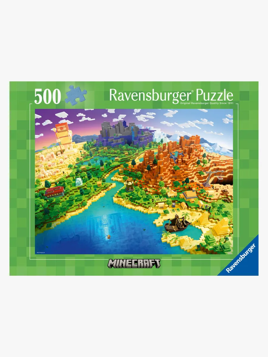 Ravensburger World of Minecraft Pussel 500 Bitar