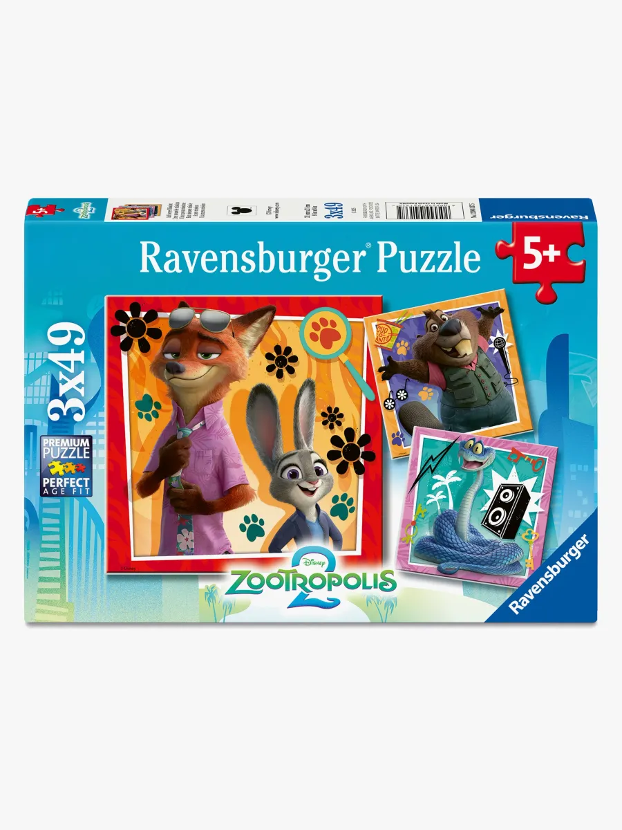 Ravensburger Zootopia 2 Pussel 3x49-bitar