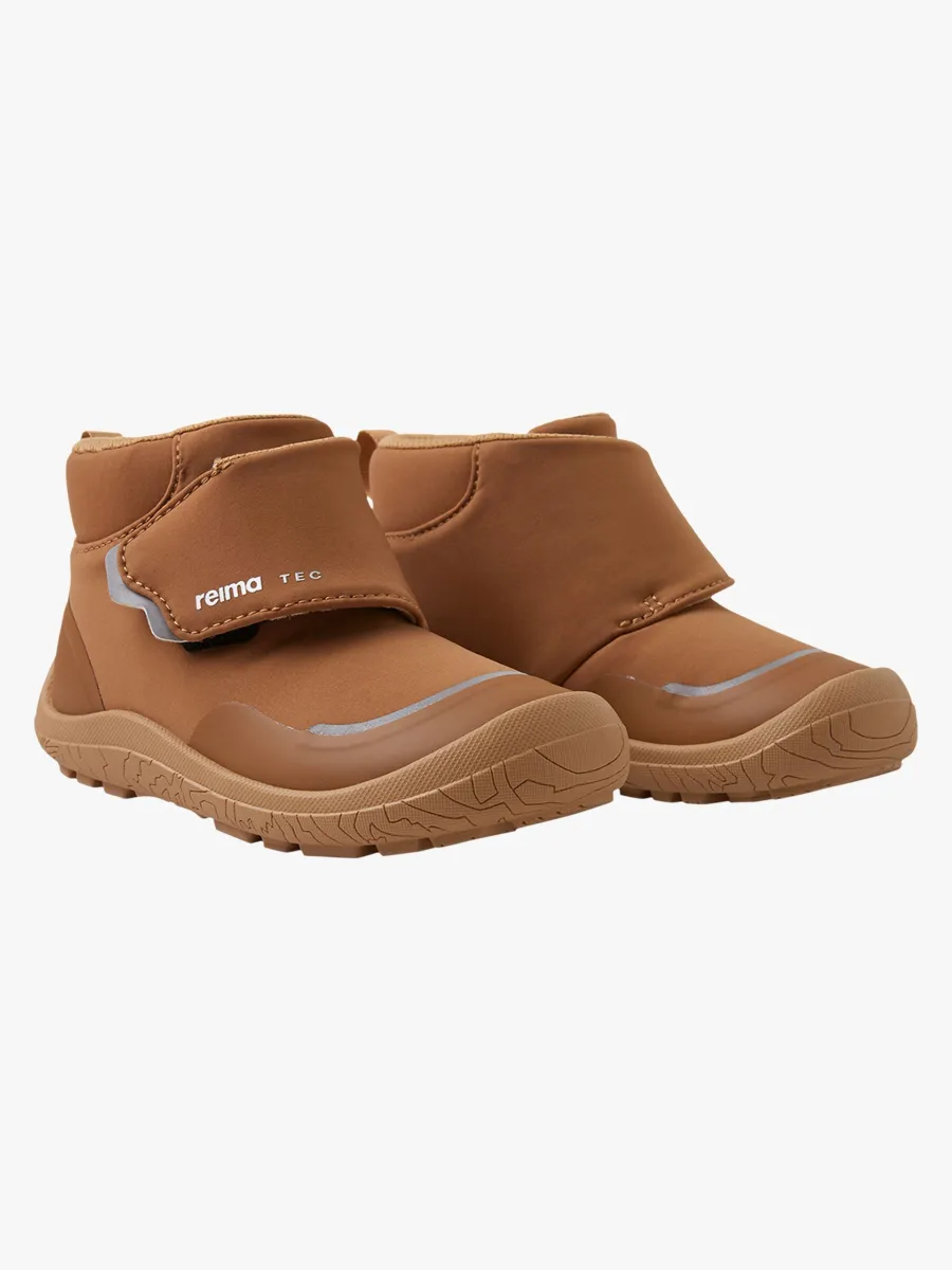 Reima Hyppii Barefoot WP Sneakers, Cinnamon Brown, 23