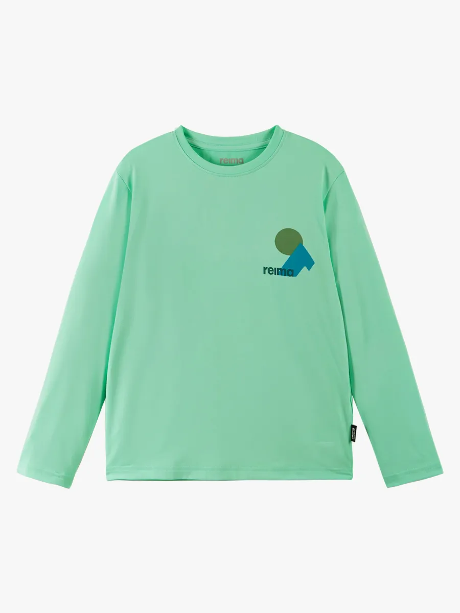 Reima Inista BugProof  Långärmad T-shirt, Fresh Mint, 104
