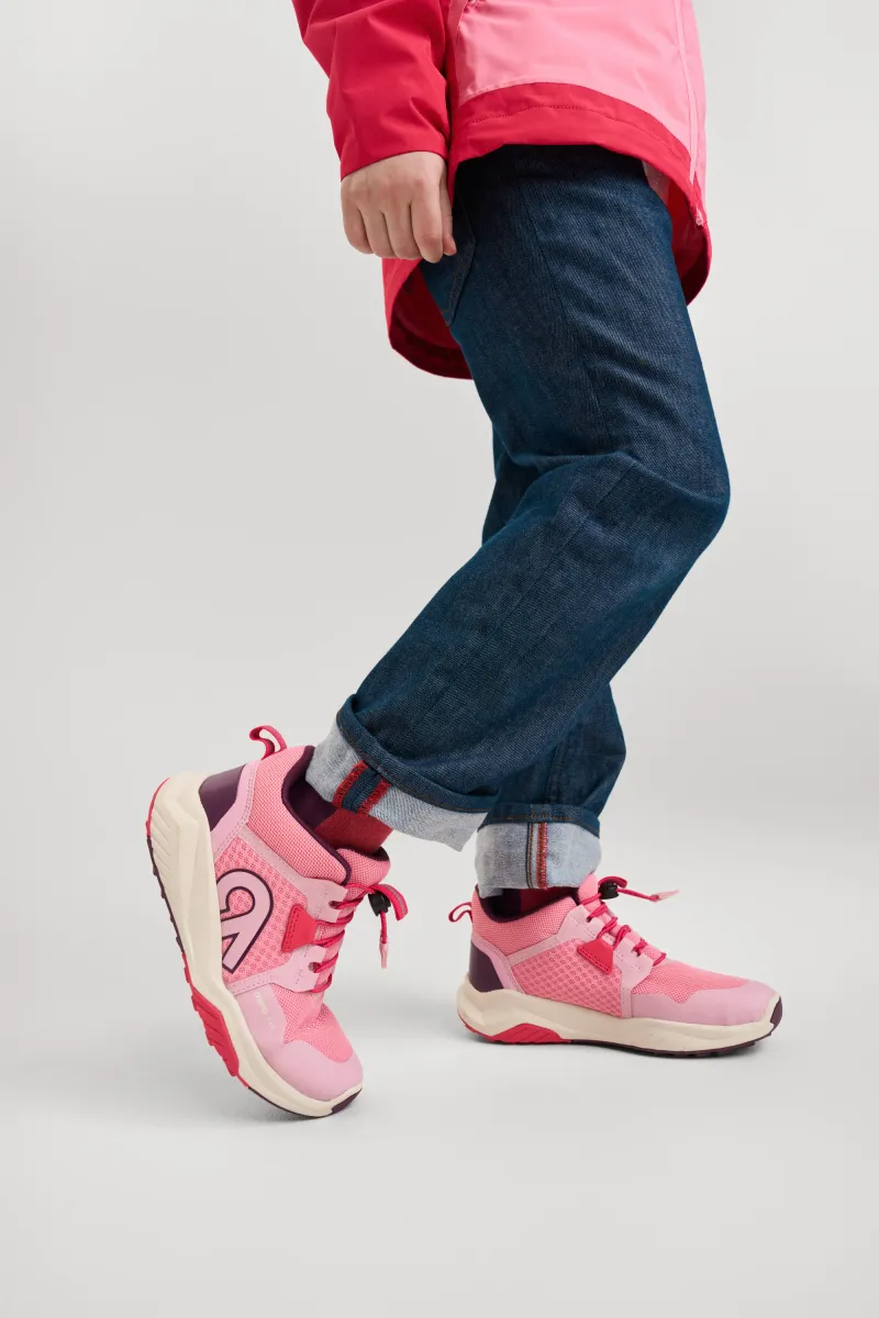 Reima Kiritin WP Sneakers, Grey Pink, 38