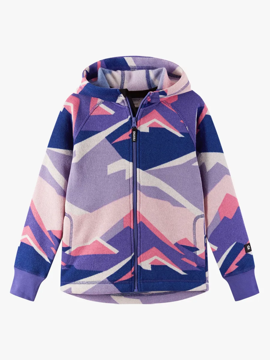 Reima Northern Fleecejacka, Breezy Violet, 104