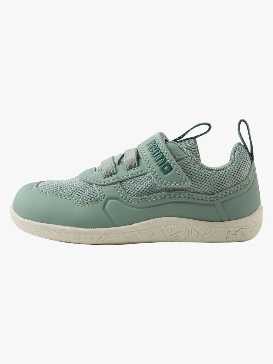 Reima Telmin Barefoot Sneakers, Stone Green, 22